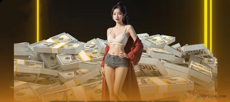 Imagem promocional da 100Brl.com mostrando a plataforma e suas vantagens